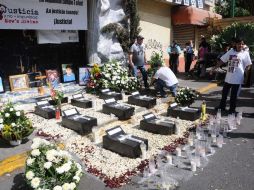 Los detalles del memorial serán discutidos con las familias de las vícitimas. ARCHIVO /