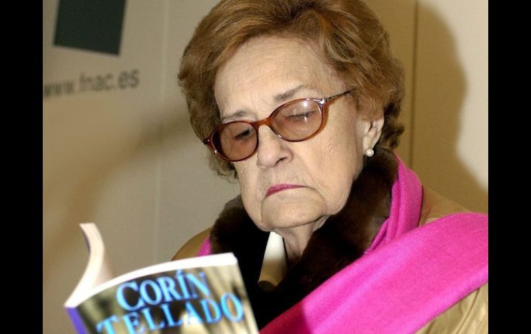 María del Socorro Tellado López ''Corín Tellado''. La autora más leída en castellano después de la Biblia y Cervantes. ARCHIVO /