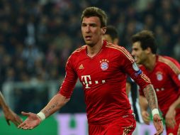 Mandzukic fue el autor del primer gol del Bayern en el partido. AFP /