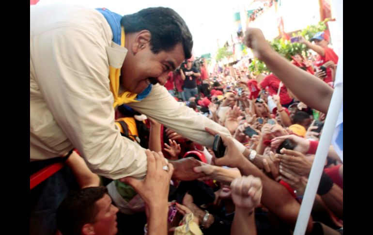 Las campañas presidenciales venezolanas concluyen el jueves, tres días antes de los comicios. AP /