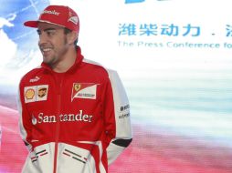 Alonso se muestra confiado en regresar a los primeros planos. AP /