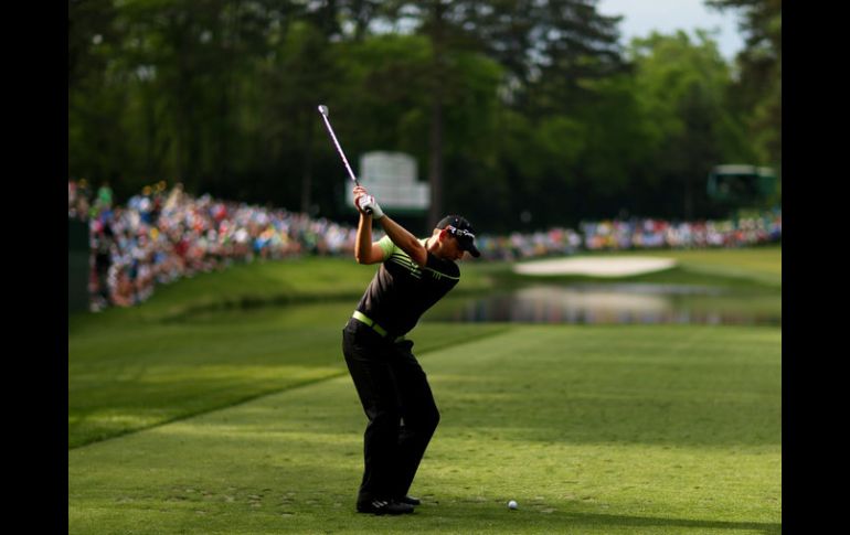 Sergio García tuvo una primera ronda sin problemas en el Masters. AFP /