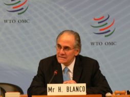 Herminio Blanco avanzó a la segunda fase del proceso de selección del nuevo director general de la Organización Mundial del Comercio. ARCHIVO /