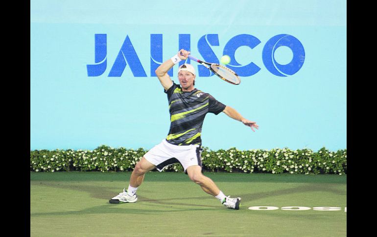 Alex Bogomolov Jr. se coronó tras una hora y 49 minutos de juego en la final. EL INFORMADOR /