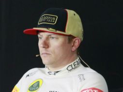 Kimi habló en conferencia de prensa sobre su desempeño. AP /