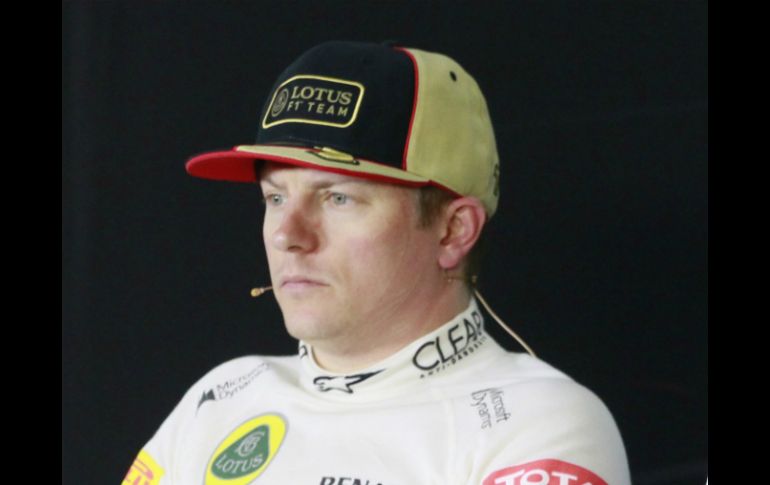 Kimi habló en conferencia de prensa sobre su desempeño. AP /