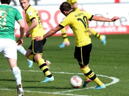 Mario Göetze, delantero del Borussia Dortmund. AFP /