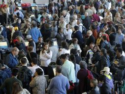 Hasta ahora, 770 vuelos de American Airlines y American Eagle han sido cancelados. AP /