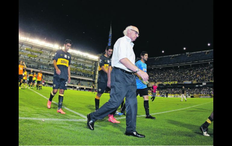 En la otra ''Bombonera''. Carlos Bianchi no tuvo una buena experiencia como local ante Toluca, ahora devuelve la visita a los Diablos. MEXSPORT /