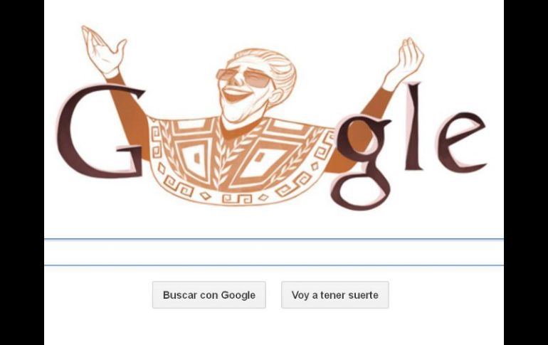 Chavela Vargas; un doodle que sigue confirmando su inmortalidad. ESPECIAL /