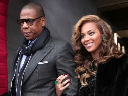 Beyoncé y Jay-Z llegan a la toma de posesión para el segundo mandato de Obama. ARCHIVO /