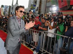 En esta tercera entrega Robert Downey Jr. pasa más tiempo fuera de su traje, lo que motivó a ponerse en mejor forma física. ARCHIVO /