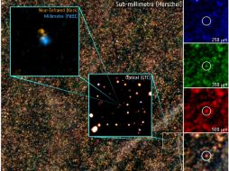 Imagen captada por el telescopio de la ESA , lo que cuestiona las teorías actuales sobre la evolución de nuestra nebulosa. EFE /