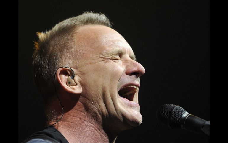 Sting, uno de los titanes presentes en esta edición del Festival de Montreux. ARCHIVO /