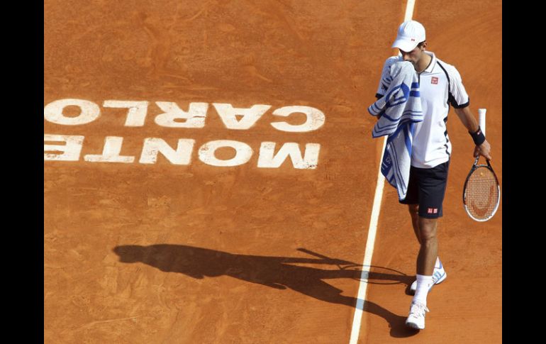 Novak Djokovic gana con apuros a Mónaco en Montecarlo. EFE /