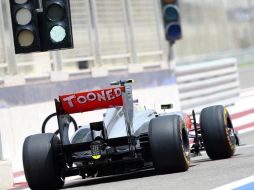 Actualmente hay dos mexicanos en la F1, Sergio Pérez en McLaren y Esteban Gutiérrez en Sauber. EFE /