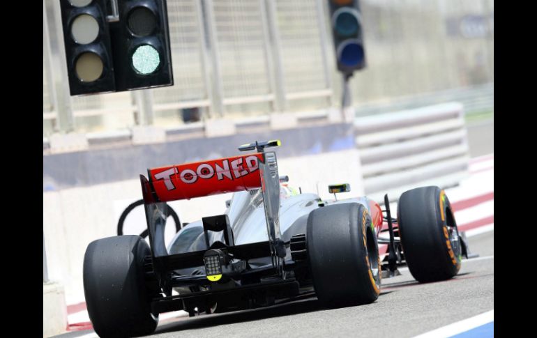 Actualmente hay dos mexicanos en la F1, Sergio Pérez en McLaren y Esteban Gutiérrez en Sauber. EFE /