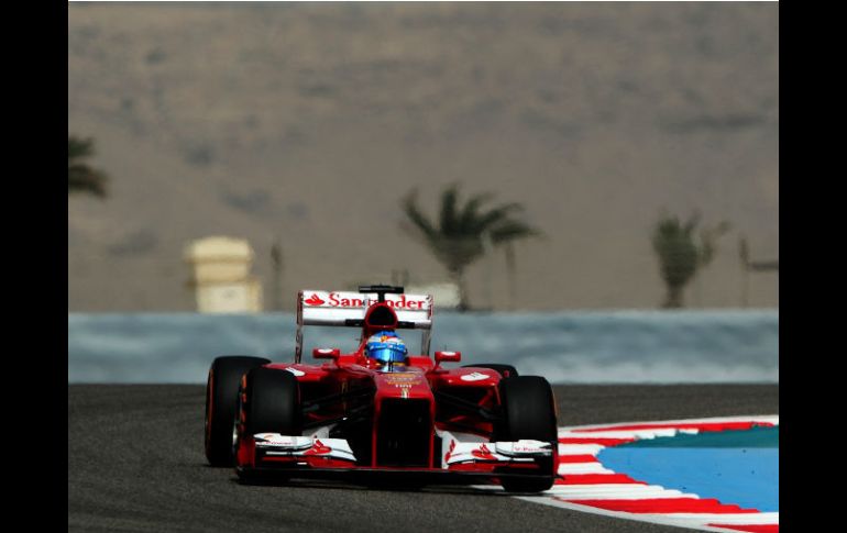 Fernando Alonso completó el circuito en 1:33.247. AFP /