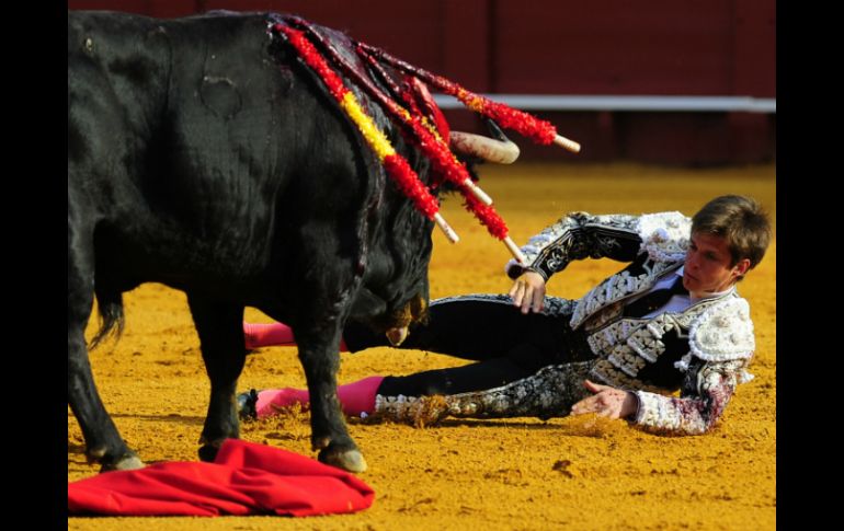 Julián López fue herido de gravedad la tarde de ayer. AFP /