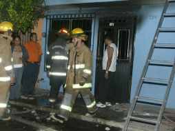 La casa donde se registra la explosión es propiedad de un integrante del comité de los festejos patronales de la localidad. ARCHIVO /