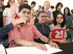 Niños con discapacidad visual darán muestra de la lectura en el sistema braille. ARCHIVO /