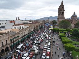 La CNTE confirma que continuará con las marchas, suspensión de clases y plantones. ARCHIVO /