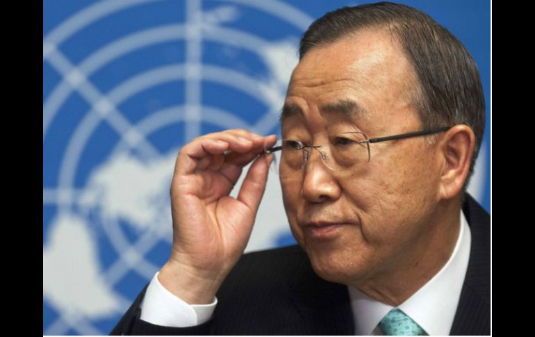 Ban Ki-moon advierte que estamos terminando con ''nuestro único hogar y nuestra supervivencia''. ARCHIVO /