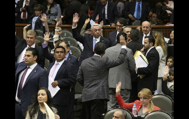 Proponen que en la reforma se obligue a la transparencia en las bancadas de la Cámara de Diputados. ARCHIVO /