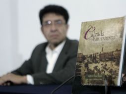 El libro fue editado por la Secretaría de Cultura Jalisco. En la imagen Gómez Sustaita.  /