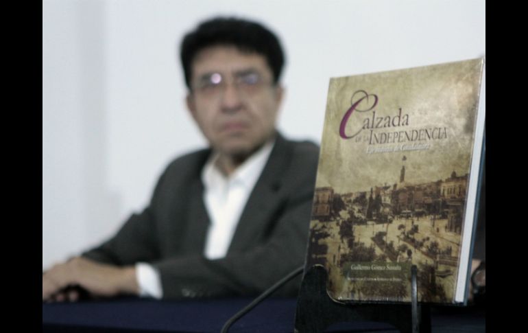 El libro fue editado por la Secretaría de Cultura Jalisco. En la imagen Gómez Sustaita.  /