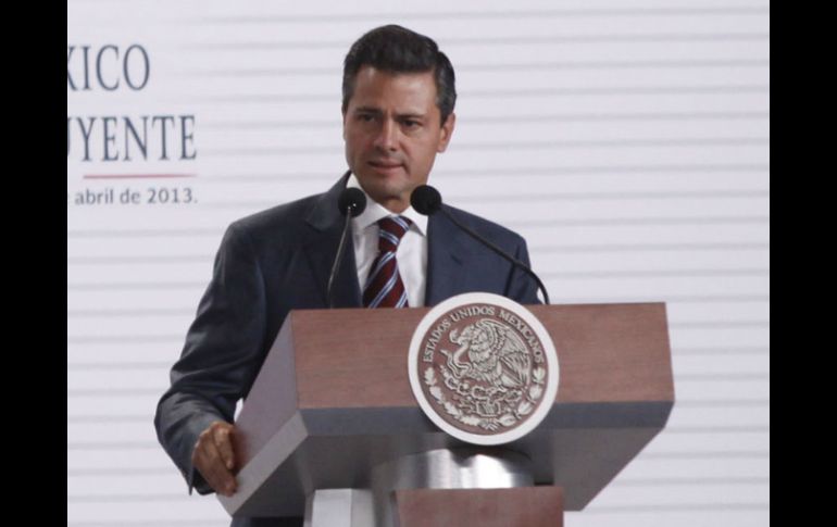 Enrique Peña Nieto busca fortalecer las relaciones comerciales. NTX /