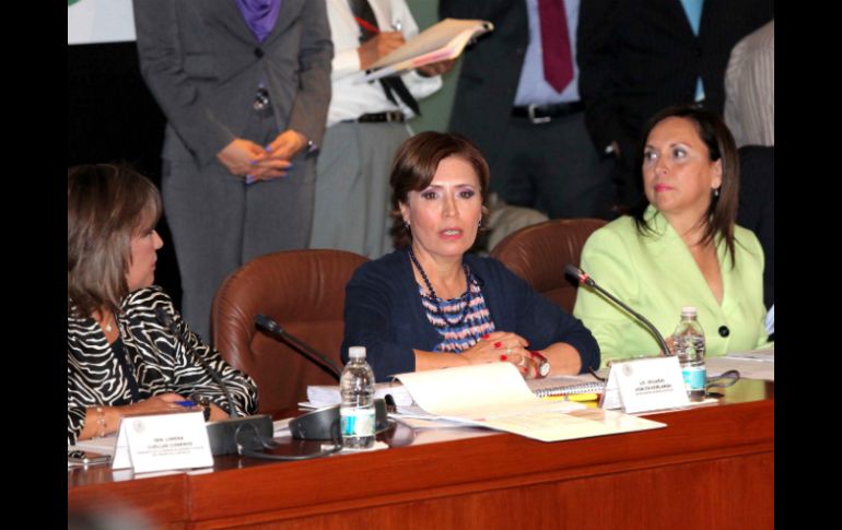 Rosario Robles es acusada de utilizar los programas sociales para fines electorales. NTX /