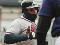 El líder de la Liga Nacional, Justin Upton, llega a los 10 cuadrangulares. AP /