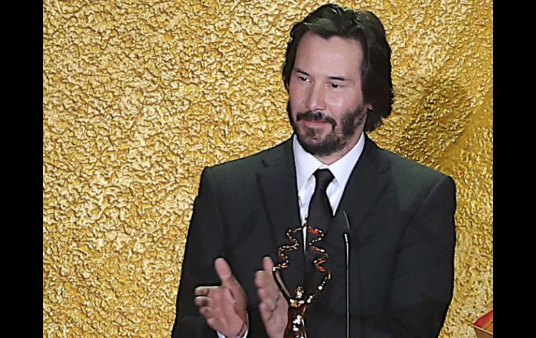 Beijing cerró la tercera edición de su Festival Internacional de Cine con la presencia del actor Keanu Reaves. AP /