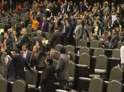 Los cinco candidatos a ocupar el espacio que dejó vacante Sergio García Ramírez en el IFE son entrevistados por los diputados. ARCHIVO /