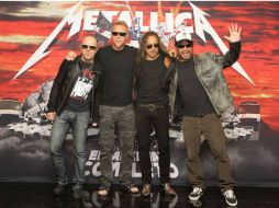 La película de que prepara el grupo Metallica se estrenará el próximo 27 de septiembre. ARCHIVO /