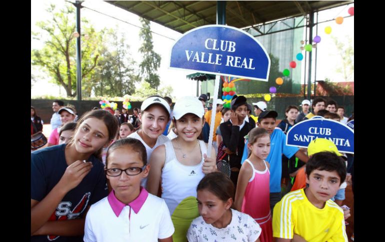 Cremonia de inauguración de la XIII Copa Claudia Hernández. EL INFORMADOR /