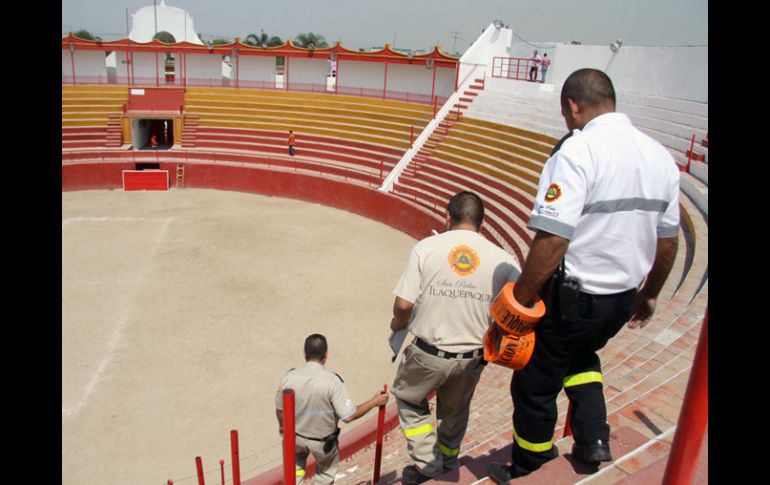 Los elementos de Protección Civil confirmaron el buen estado de las instalaciones. ESPECIAL /