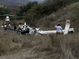 Gabino Cué rechaza hablar sobre las posibles causas del accidente. ARCHIVO /