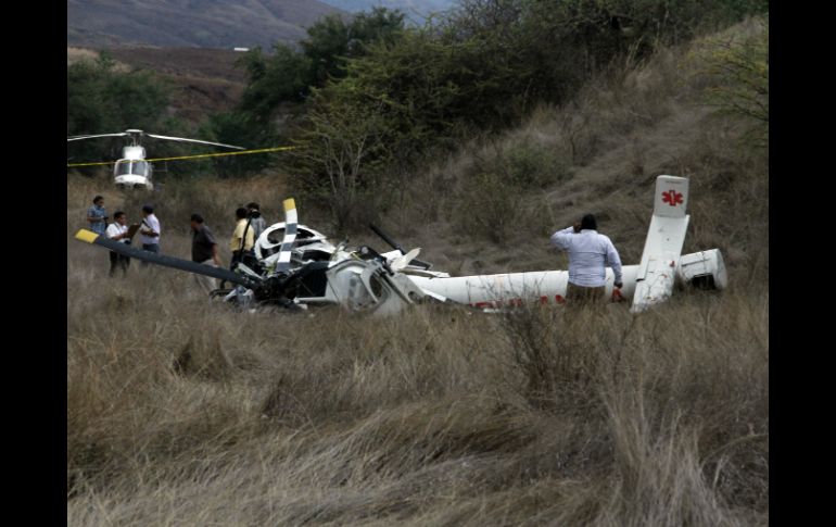 Gabino Cué rechaza hablar sobre las posibles causas del accidente. ARCHIVO /