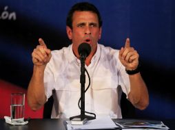 Henrique Capriles solicita el acceso a los cuadernos de votación en la auditoría. ARCHIVO /