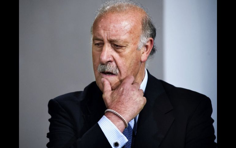 Vicente del Bosque dará por terminada su carrera como técnico terminando la participación de España en el Mundial de Brasil 2014. EFE /