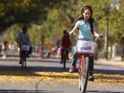 Empresa dona bicicletas a la Vía, que se utilizan a partir de hoy por niños y adultos. ARCHIVO /