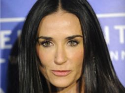 Demi Moore fue noticia en los últimos meses por su separación de Ashton Kutcher. ARCHIVO /