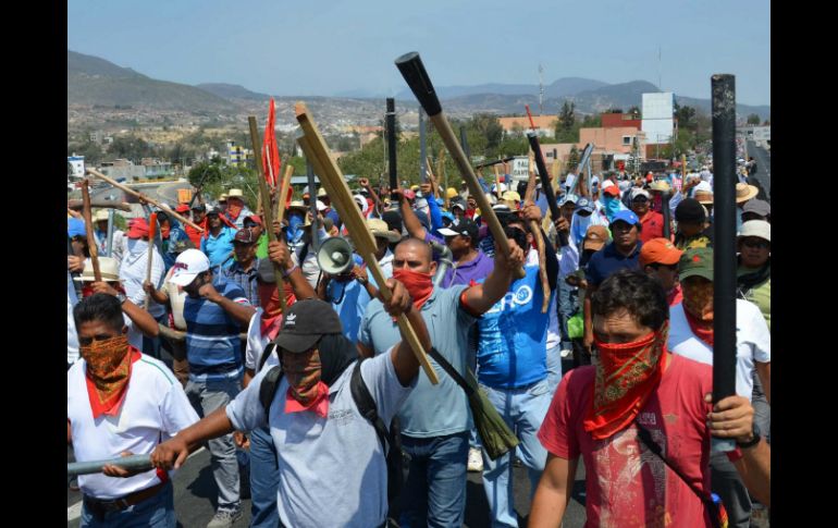 La CETEG informa que realizarán una movilización y un foro del Movimiento Popular el primero de mayo. ARCHIVO /