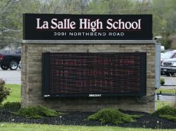 El episodio tuvo lugar durante las primeras horas del día en LaSalle High School, un instituto privado de Cincinnati AP /