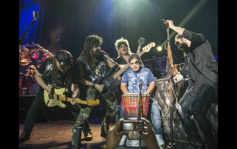 Moderatto fue el invitado especial del evento ''Creamos alegrías, de la fundación CIE. ARCHIVO /