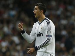 Cristiano Ronaldo reclama una acción durante el partido ante el Borussia Dortmund. AP /