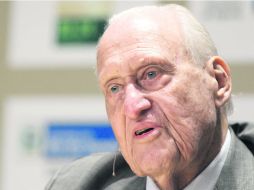 La renuncia de Havelange, de 96 años, se produjo el 18 de abril pero apenas ayer fue divulgada. AP /