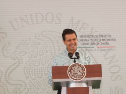 Peña Nieto señaló que en los próximos días presentará la reforma financiera. ARCHIVO /